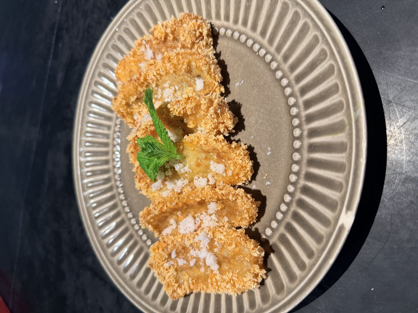 Fried dessert slices at BONG BONG HOTPOT
