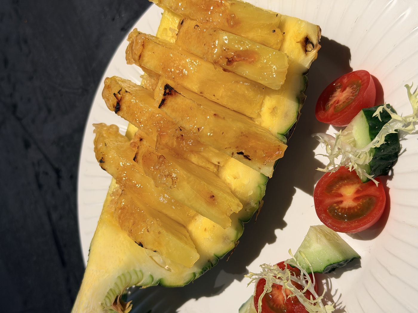 Grilled pineapple at BONG BONG HOTPOT